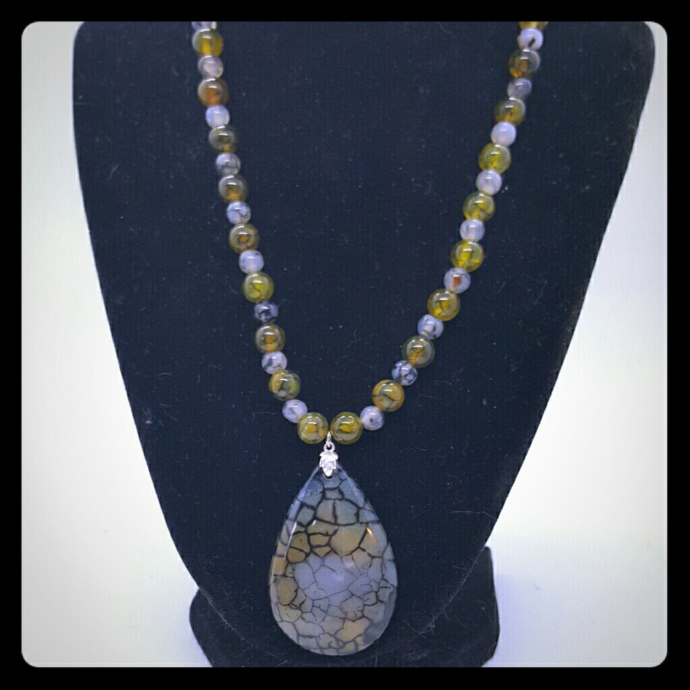 Gemstone necklace